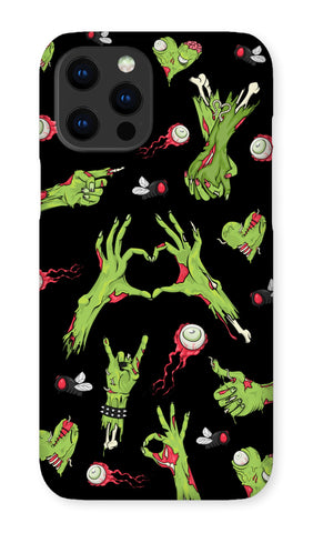 Zombie All Over Print iPhone 12 Premium Snap Phone Case