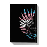 Trans Spread Your Wings Pride Flag Hardback Journal