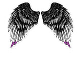 Spread Your Wings Asexual Kiss Cut Pride Sticker