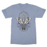 Deaths Head Hawk Moth Pentagram T-Shirt