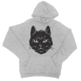 Black Cute Witches Cat Gothic Symbols Hoodie