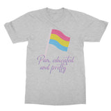 Pan Educated and Pretty Pansexual Pride T-Shirt