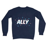 Trans Ally Transgender Pride Crew Neck Sweatshirt