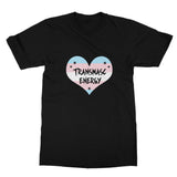 Transmasc Energy Trans Transgender Pride Heart Softstyle T-Shirt