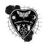 Grudges Never Die Ouija Planchette Sticker
