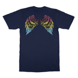 Spread Your Wings Pan Pride Pansexual Softstyle T-Shirt