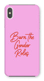 Burn The Gender Roles Pink iPhone Snap Case
