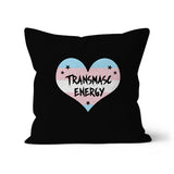 Transmasc Energy Trans Transgender Pride Heart Cushion