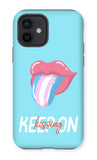 Trans Pride Keep On Kissing Transgender Flag Premium Tough Phone Case