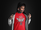 Deaths Head Hawk Moth Pentagram T-Shirt