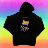 We Stand Together LGBTQ Pride Flag Hoodie